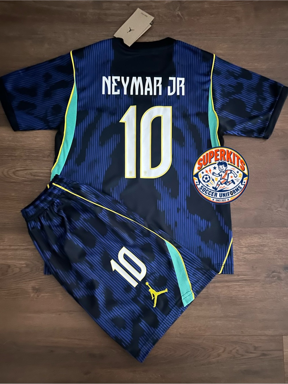 Neymar Brazil 26/27 Away Kids Soccer Jersey
